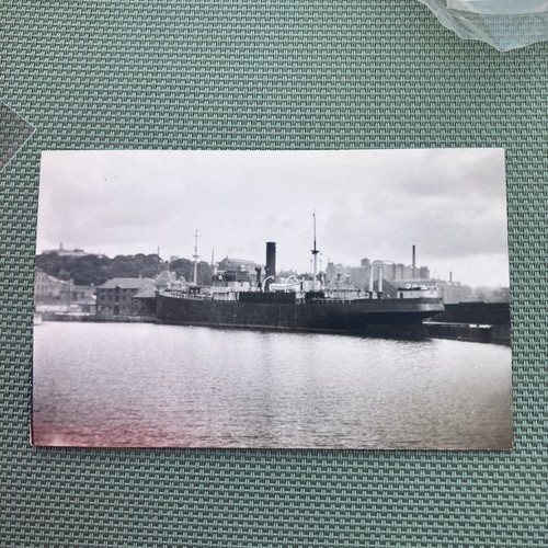 Merchant navy postcard - navy, dundee