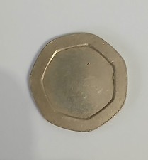 20p Rare Coin. Blank Both Sides