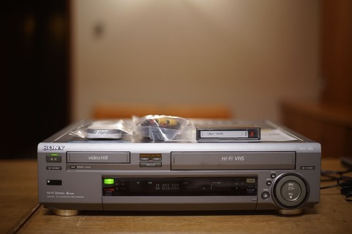 Sony hi8 vhs double - sony,