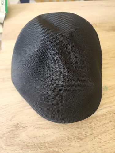 Kangol black embroidered logo - black,