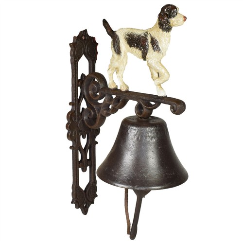 Springer spaniel dog - spaniel, bell