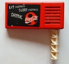 Coca Cola Coke Advertising Sports Football Rattle 1990s