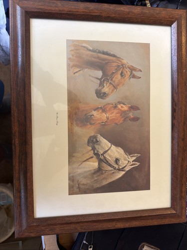 Vintage three kings horse - we,