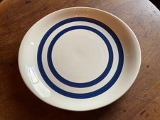 Vintage rare Navy Cornishware T.G.Green Judith Onions Serving Platter.