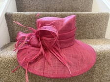Pink Hat Occasion Hat Wedding Races Formal Hatinator