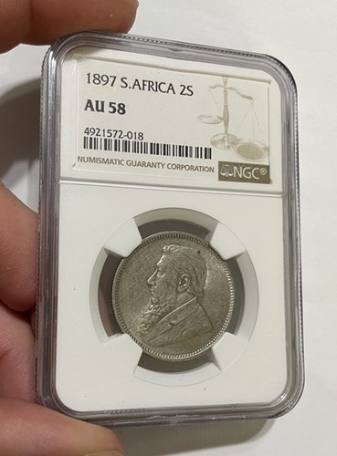 South africa 1897 - -, silver