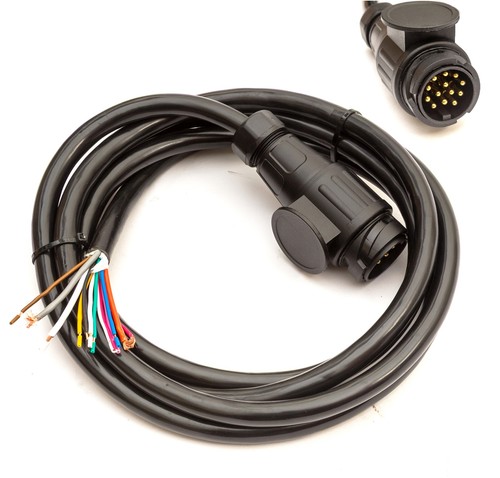 Caravan prewired pin plug 3 - caravan,