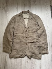 C.P. Company Men's Vintage Linen Blazer Size 54 EU / 44 UK US Suit Jacket