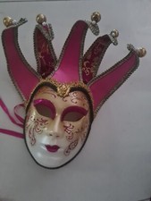 Genuine Venetian Full Face Mask Women Masquerade