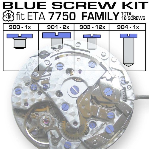 Blue screw kit fit - screw,