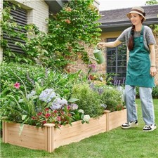 Wooden Raised Garden Bed