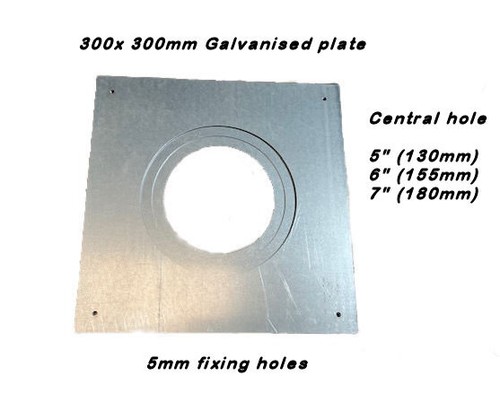 Chimney register plate - plate, 300