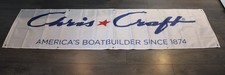 Chris Craft Banner White Flag