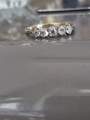 Antique old cut diamond - old,