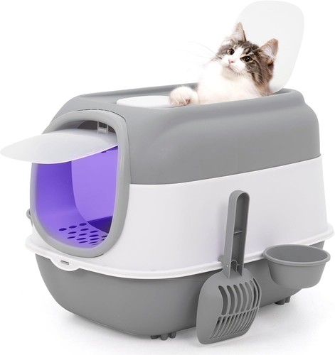 Cat litter box - cat, scoop