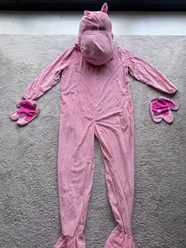 George rainbow pink hippo - george,