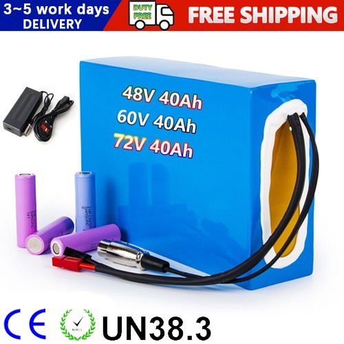 Lithium battery 48v 60v 72v - 48v,