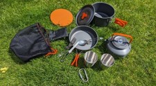 11 Piece Camping Cookware Set