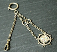 Old Silver Pocket Watch Chain
