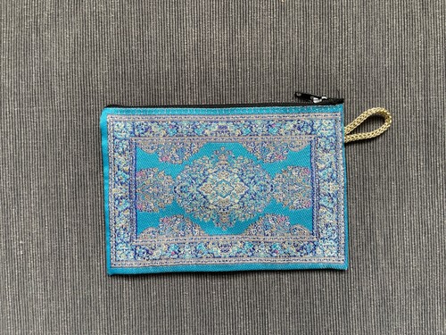 Blue colour kilim coin - colour,
