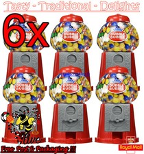 6 x Gumball Vending Machine