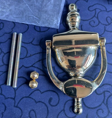 Solid polished brass door - brass,