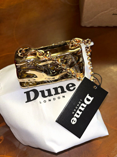 Dune london metallic gold mini - dune,
