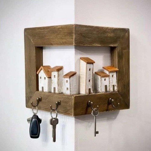 Nordic style wall mounted key - nordic, wall-mounted