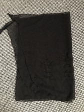 Ladies sarong one size black - one,