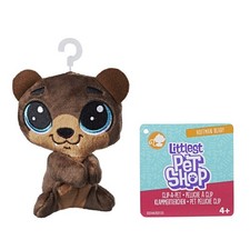 Littlest Pet Shop Clip-a-Pet Hoffman Beary 4" Plush