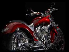 A4 Metal Sign motorbike