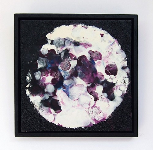 Original moon wax - painting, |