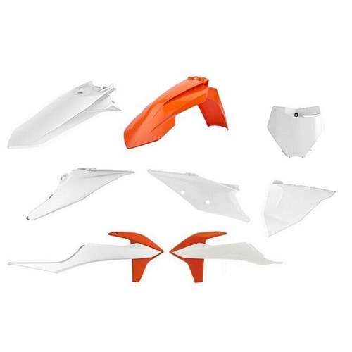 Polisport white orange - white,