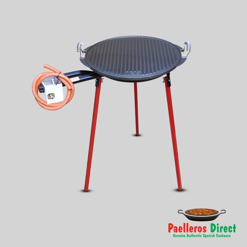 42cm cast iron bbq - iron,