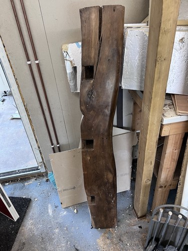 Solid oak wooden - , fireplace