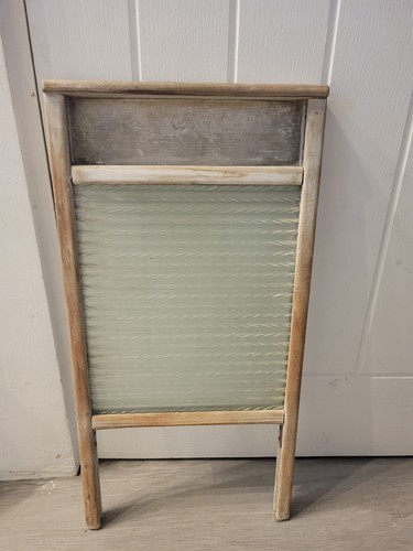 Vintage wood and glass - vintage,