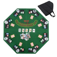 120cm 8-Player Foldable Poker