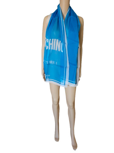 Moschino summer scarf 100%