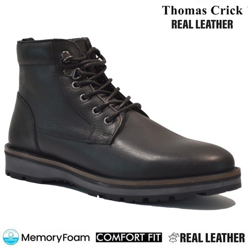Mens leather fur walking - mens,