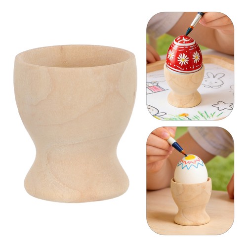 Wood craft egg stand - stand, reusable