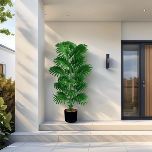 Artificial palm tree fake - artificial,