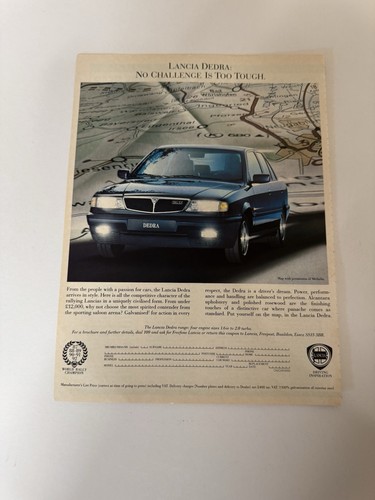 Original vintage 1993 lancia - original,