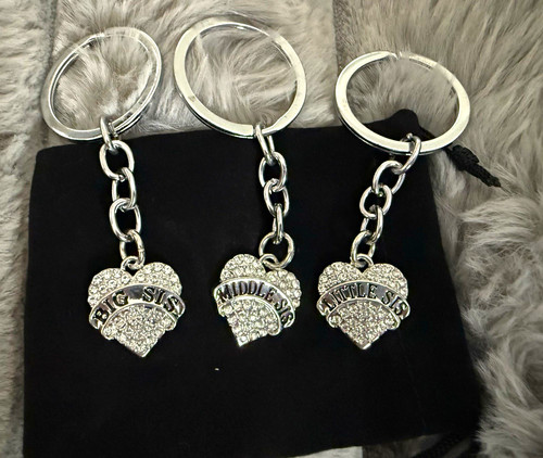 Silver tone metal - 3x,