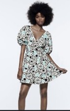 Zara Floral Print Cotton Mini