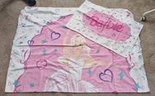 Vintage 90s Barbie Balerina Single Bedding And Pillowcase