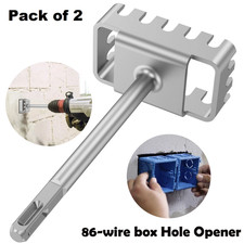 2 PC's Square Hole Cutter For