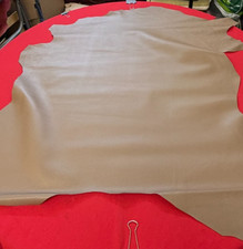 LIGHT BROWN Leather Hide Skin