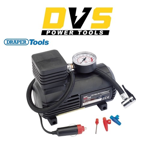 Draper 12v mini analogue air - 12v,