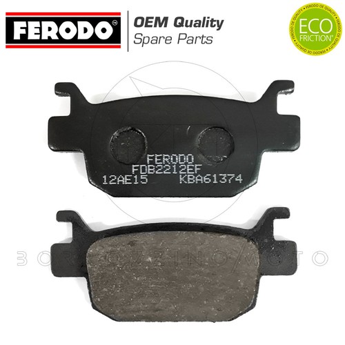 Ferodo fdb2212ef rear brake - fdb2212ef,