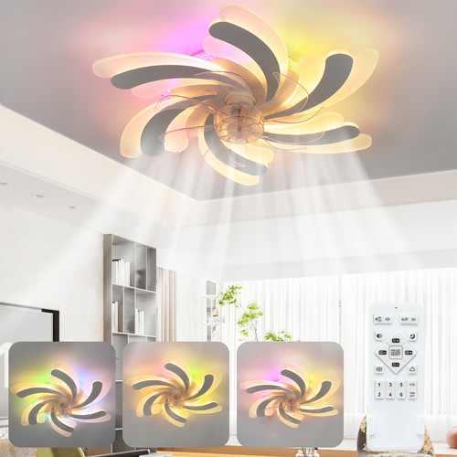 Rgb ceiling fan lights - ceiling,